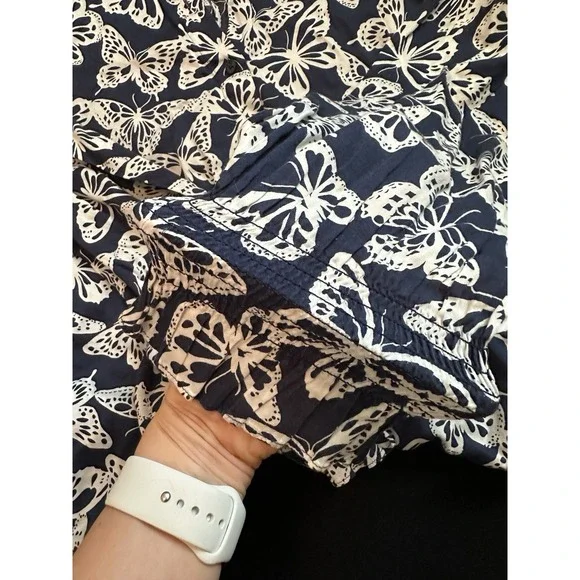 Kate Spade 100% Cotton Butterfly Women Shirt - Picture 3 of 5